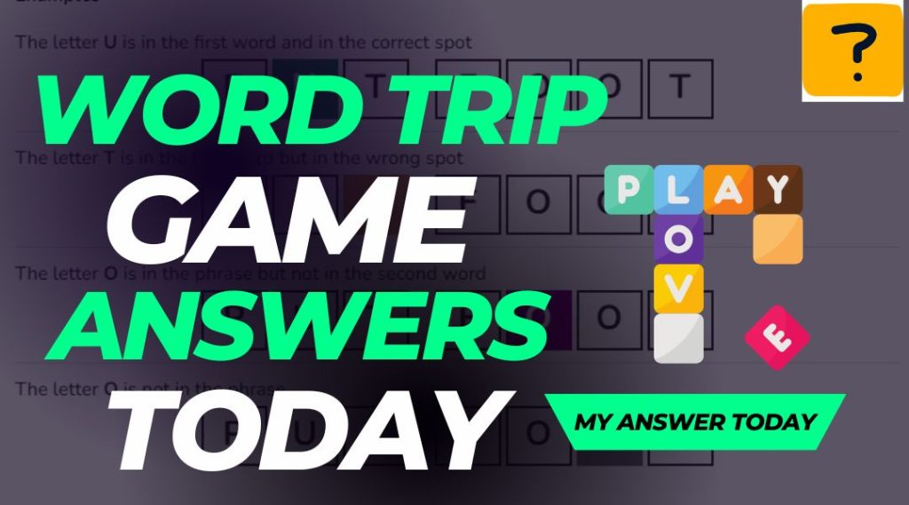 Word Trip Answer Today Hints and Clue