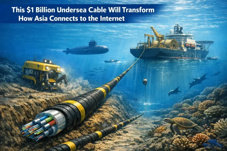 $1 Billion Subsea Cable Will Transform Asia's Digital Future—Here's How