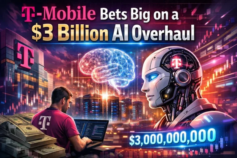 T-Mobile Bets Big on a $3 Billion AI Overhaul — But Can New CEO Srini Gopalan Deliver Before 2027?
