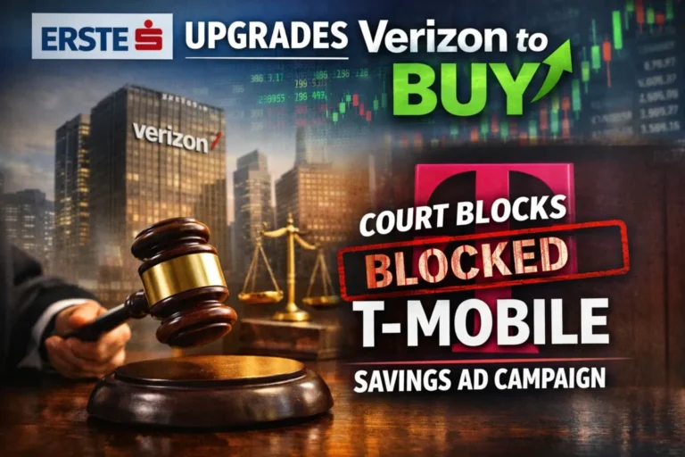 Erste Group Upgrades Verizon to Buy, Citing Profit Growth That Rivals Cannot Match